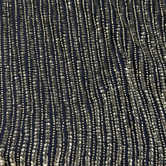 Adrianna Papell Sequin Dress with Tie Back - Size US 4 / EU 36, New with Tags - Picture 4 of 9